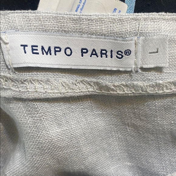 LINEN DRESS - Picture 6 of 8